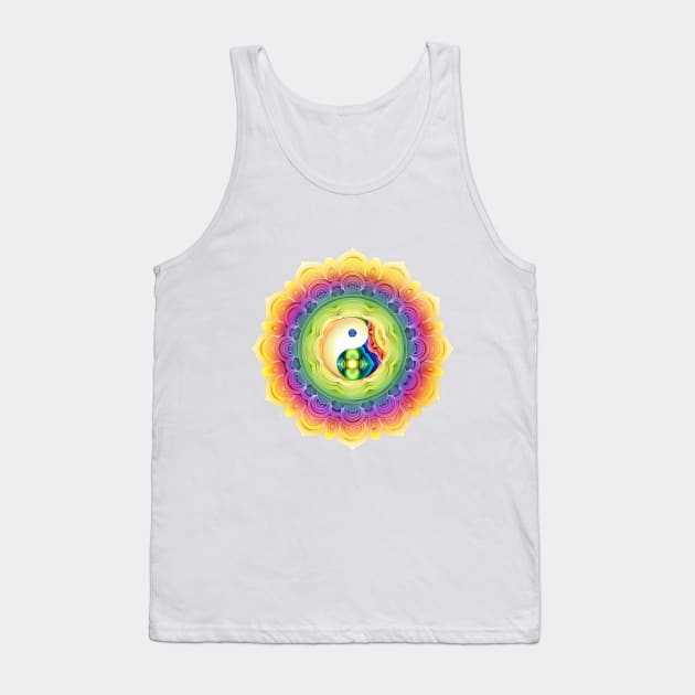 mandala Tank Top by artbdog